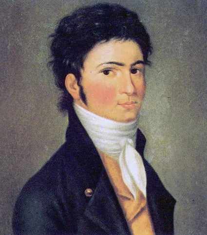 Portrait paintings of Ludwig van Beethoven