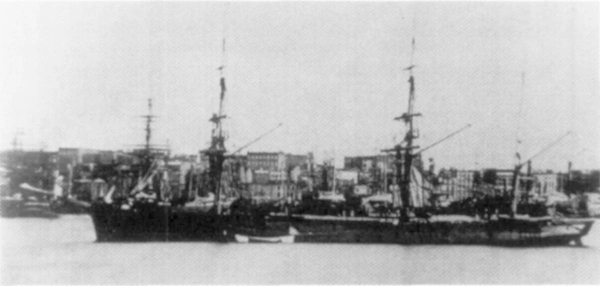 클리퍼함 알마즈호 뉴욕항 1863