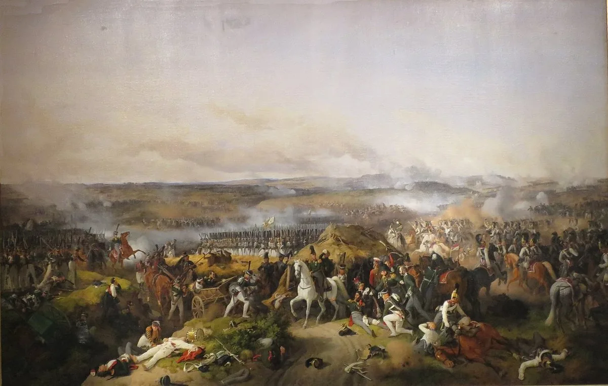 1812년 보로디노 전투 — 페터 폰 헤스 그림