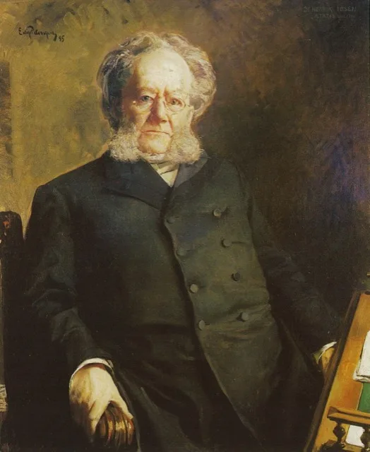 헨리크 입센 초상 — 에일리프 페테르센, 1895년